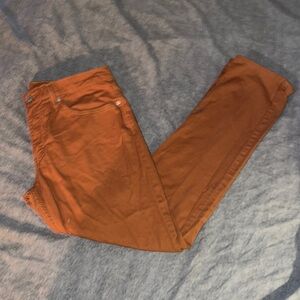 Levi’s Pumpkin Colored Skinny Pants Size 34 x 32